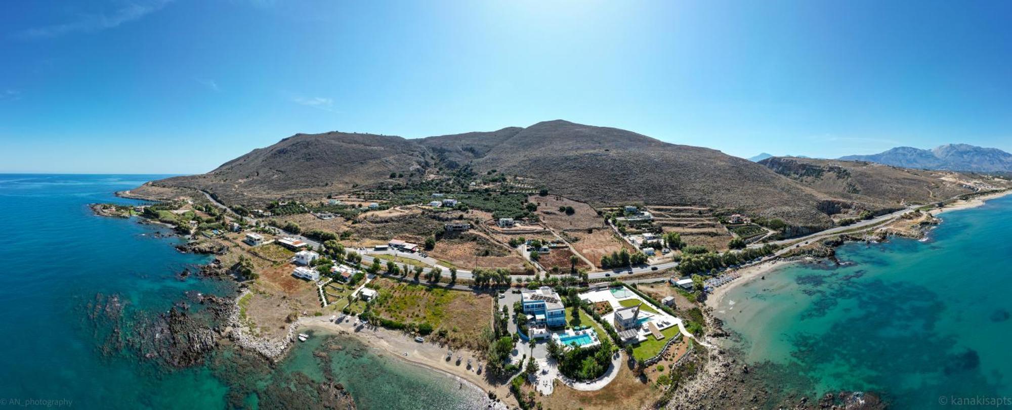 Kanakis Blue Beach Apartments Petres  Exterior foto